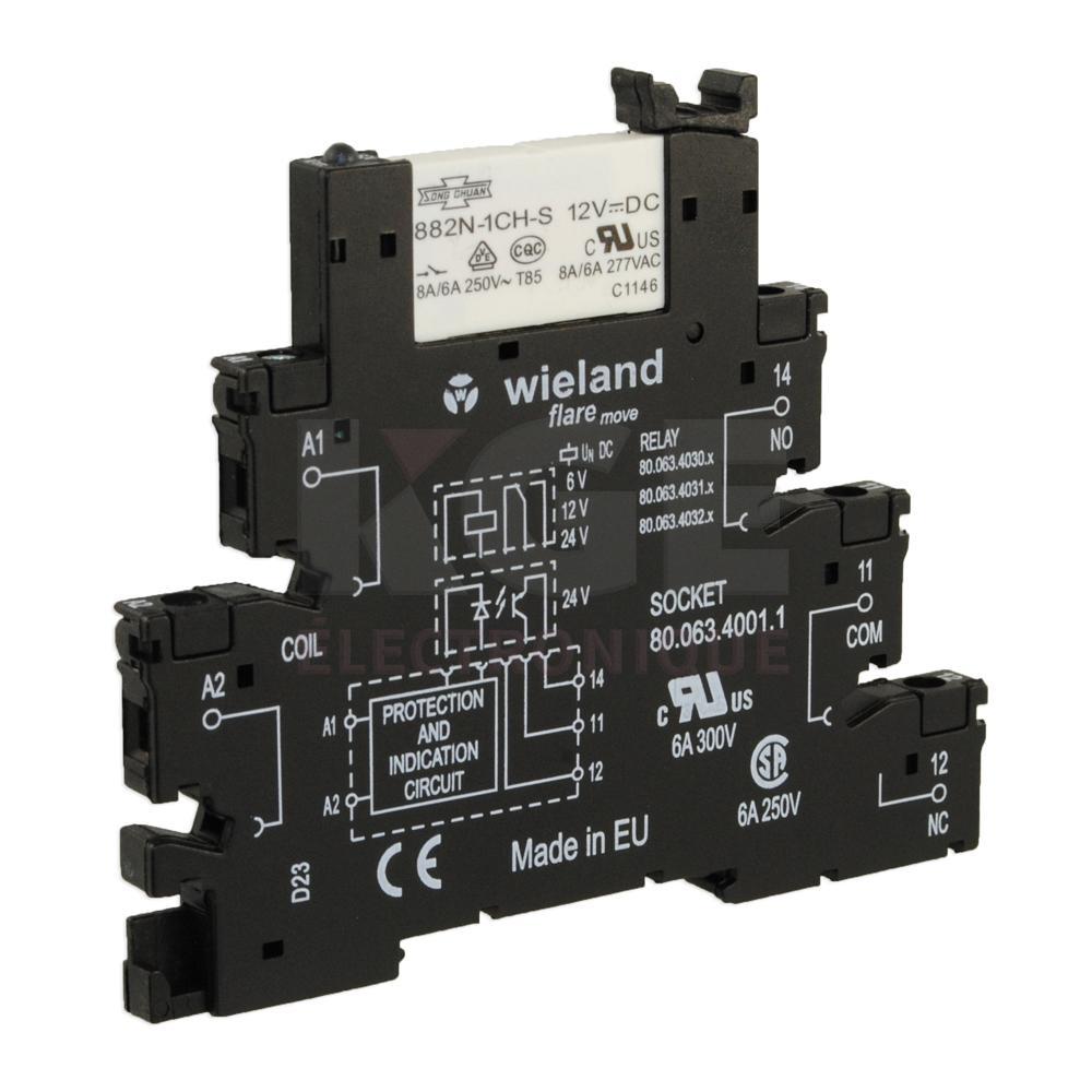 12V 1W 6A Relay Module