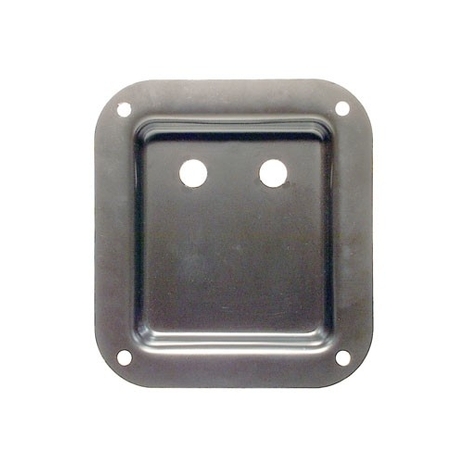Plaque Rectangulaire Encastrée Double 4