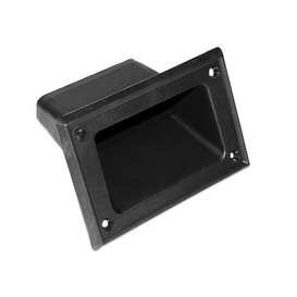 Poignée en Plastique Noire Rectangulaire 5-3/8