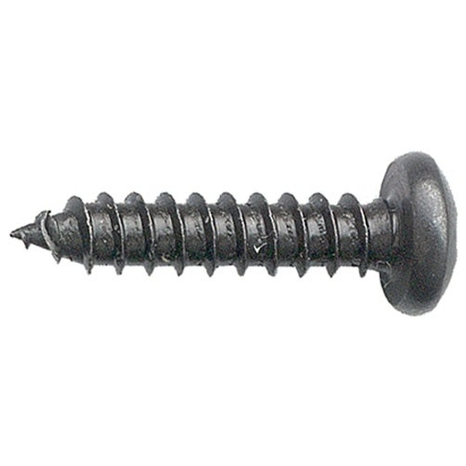 10-Pack Black #6 Pan Head Wood Screws