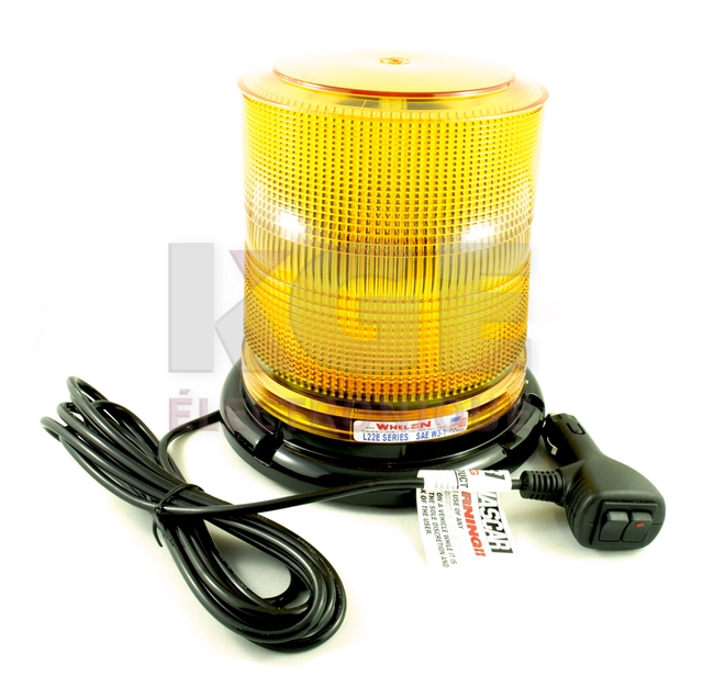 L22 Amber 12V LED Beacon
