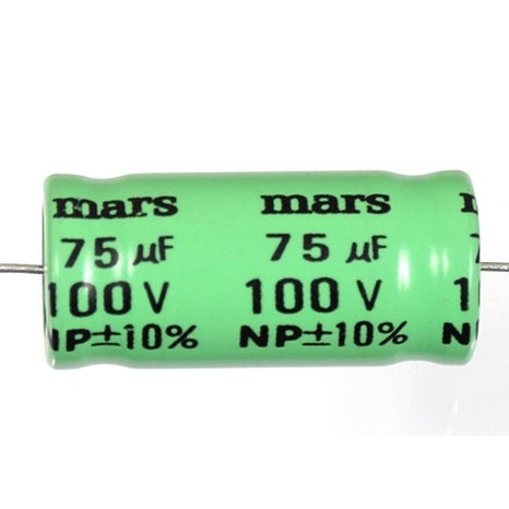 75uF Electrolytic Capacitor for Crossovers