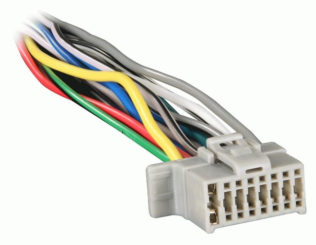 Small Grey 16-Pin Wire Harness for Panasonic