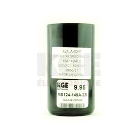 Condensateur pour Moteur 124-149MFD 220VAC 50/60Hz