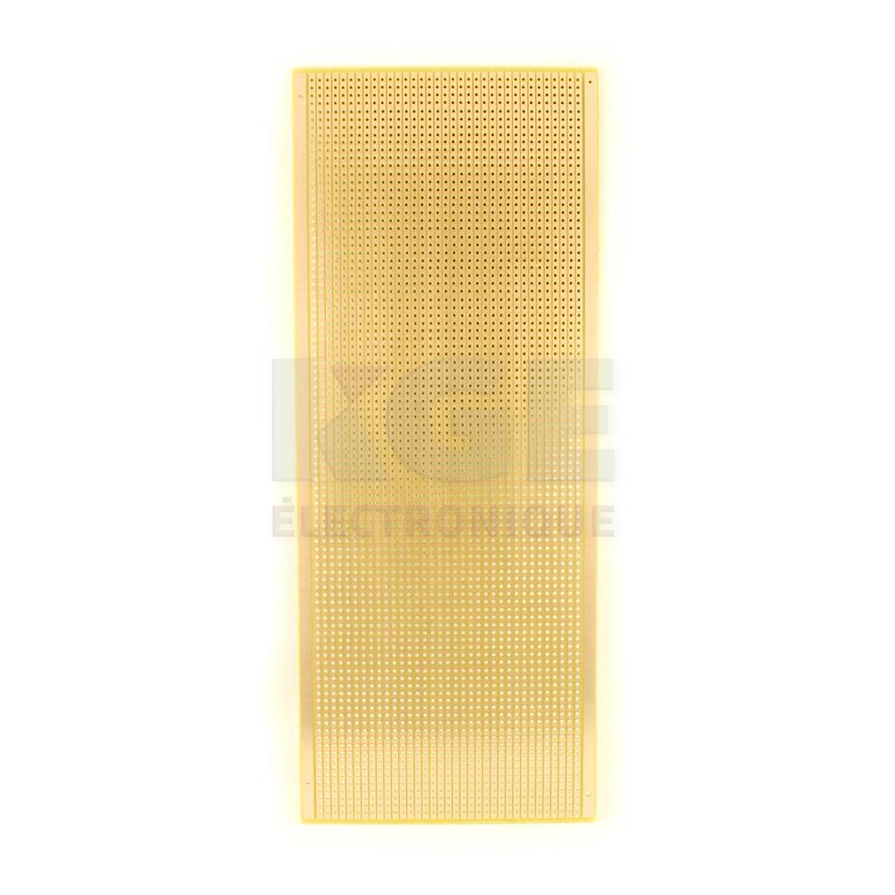Plaque Trouée pour PC 25cm x 10cm