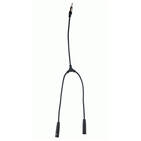 Adaptateur d'Antenne Y Mâle à 2 Femelles pour Motorola