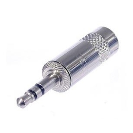 Prise 3.5mm 3 Pôles en Métal avec Réducteur de Tension à Sertir (NYS231)
