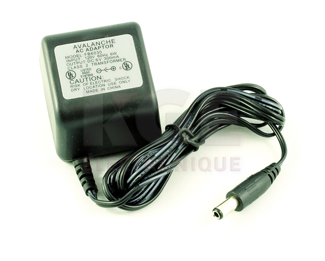 Adaptateur AC 6V DC 300mA