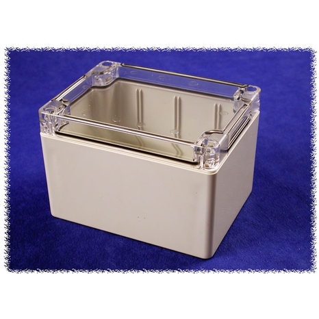 1554G2GYCL - Watertight Clear Lid Polycarbonate - 4.7