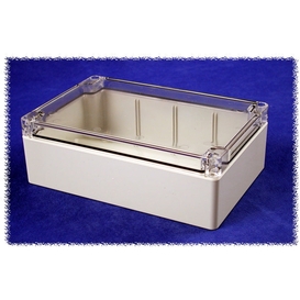 1554H2GYCL - Polycarbone Étanche Couvercle Transparent