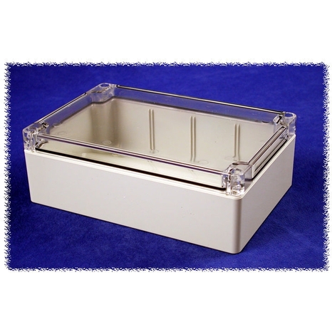 1554H2GYCL - Watertight Clear Lid Polycarbonate - 7.1