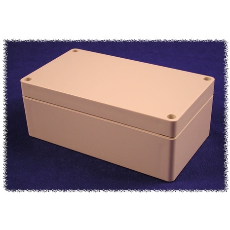 1554J2GY - Watertight Flat Lid Polycarbonate - 6.3