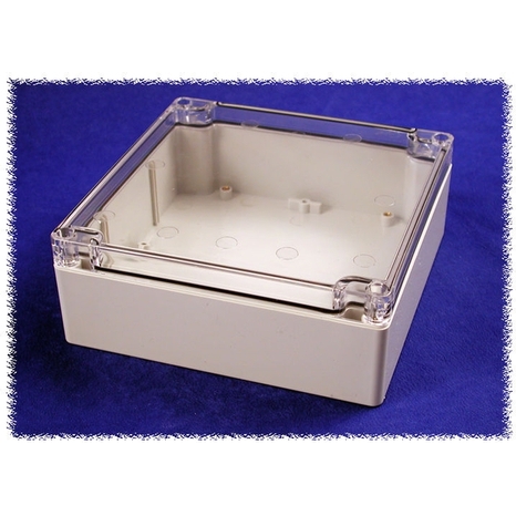 1554R2GYCL - Watertight Clear Lid Polycarbonate - 6.3