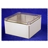 1554S2GYCL - Watertight Clear Lid Polycarbonate - 6.3