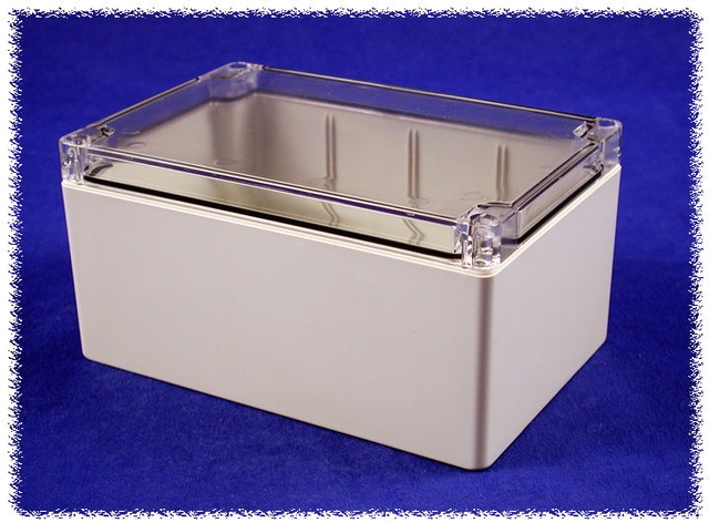 1554T2GYCL - Watertight Clear Lid Polycarbonate - 7.1