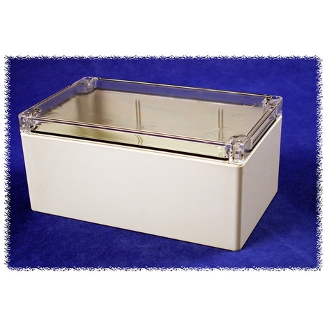 1554U2GYCL - Watertight Clear Lid Polycarbonate - 7.9