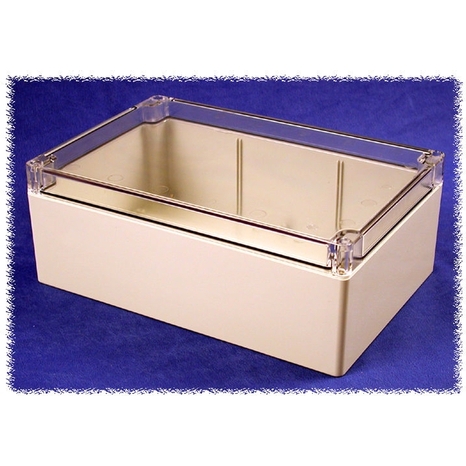 1554V2GYCL - Watertight Clear Lid Polycarbonate - 9.4