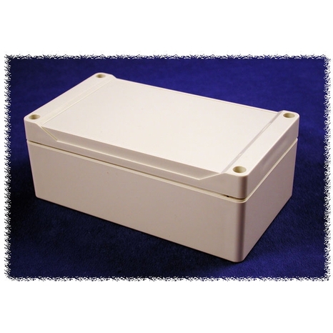 1555J2GY - Watertight Styled Lid Polycarbonate - 6.3