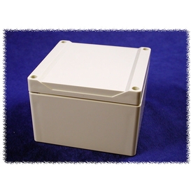 1555P2GY - Polycarbonate Étanche Couvercle Stylisé - 4.7