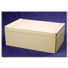 1555V2GY - Watertight Styled Lid Polycarbonate - 9.4