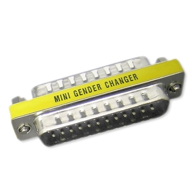 DB25 M/M Mini Gender Changer