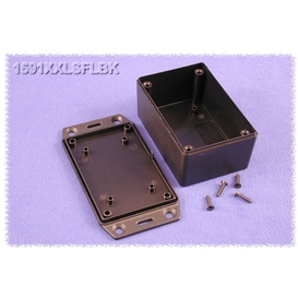 1591XXLSFLBK - Multipurpose Plastic with Flanged Lid - 3.4
