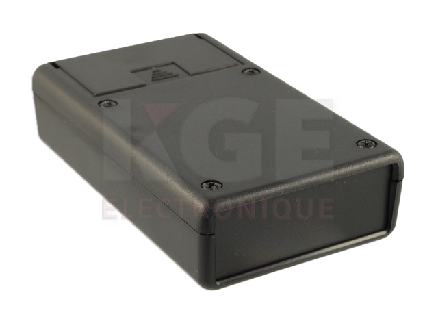 1593QBK - Black ABS Plastic for Hand Held Instruments - 4.4