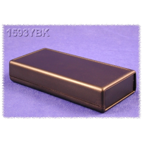 1593YBK - Plastique ABS Noir pour Instruments Portatifs - 5.5