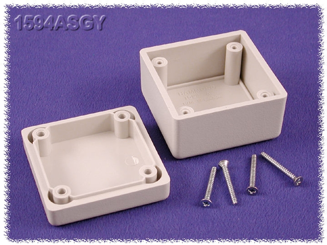 1594ASGY - Grey Heavy Duty General Purpose Plastic - 2.2