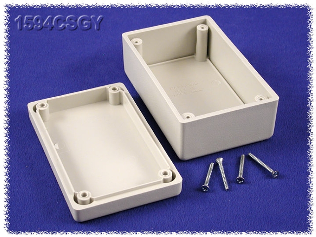 1594CSGY - Grey Heavy Duty General Purpose Plastic - 4.1