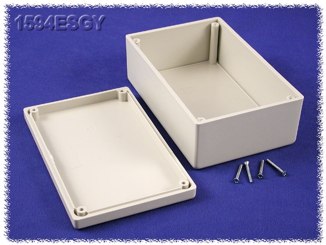 1594ESGY - Grey Heavy Duty General Purpose Plastic - 6.6