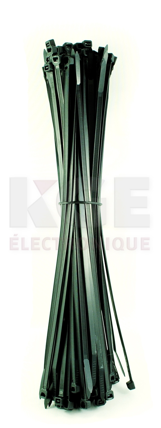 Attaches pour Câbles Noires 11
