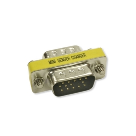 DB15HD M/M Mini Gender Changer
