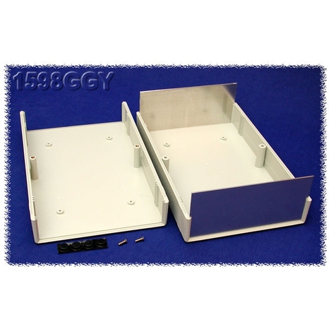 1598GSGY - General Purpose Plastic with Aluminum End Panels - 9.84