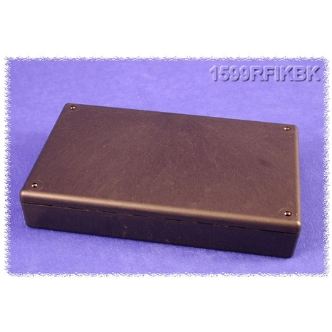 1599RFIKBK - Portatif en Plastique Conducteur avec Protection RFI - 8.66