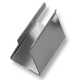 Pince en Métal pour 1 Batterie 9 Volts