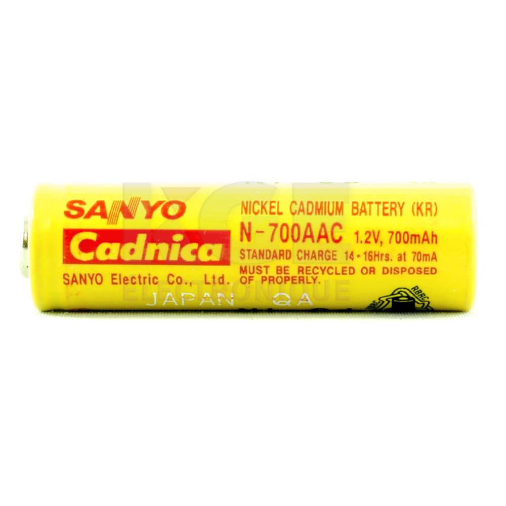 Batterie Rechargeable Ni-CD AA 700mAh