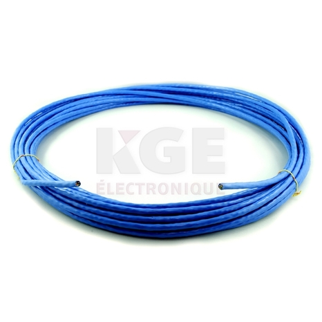 Fil Réseau CAT6 50' Bleu