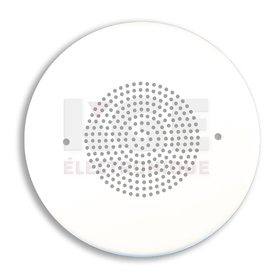 Grille de Plafond Ronde Blanche pour Haut-Parleurs 5