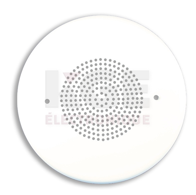 Grille de Plafond Ronde Blanche pour Haut-Parleurs 5