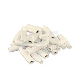 Bi-Connecteurs Blancs - Paquet de 25