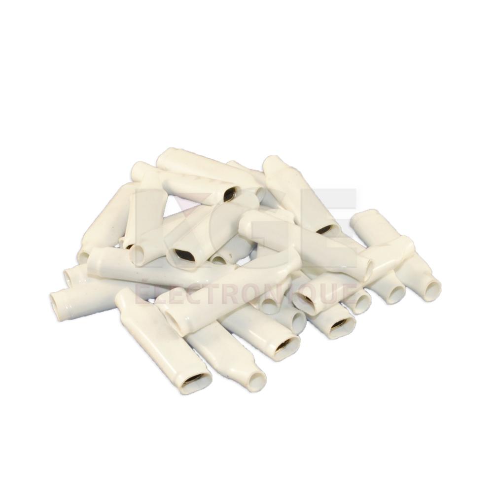 Bi-Connecteurs Blancs - Paquet de 25