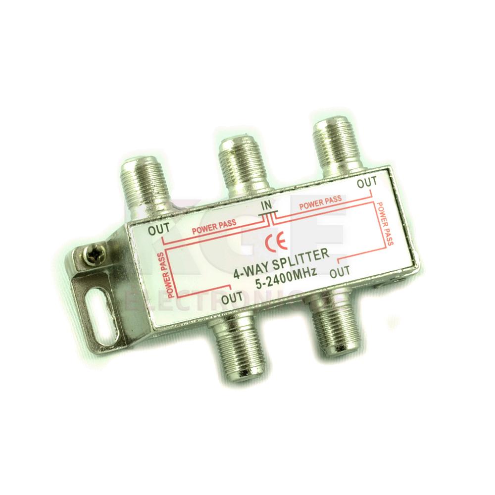 5-2400MHz 4-Way Splitter