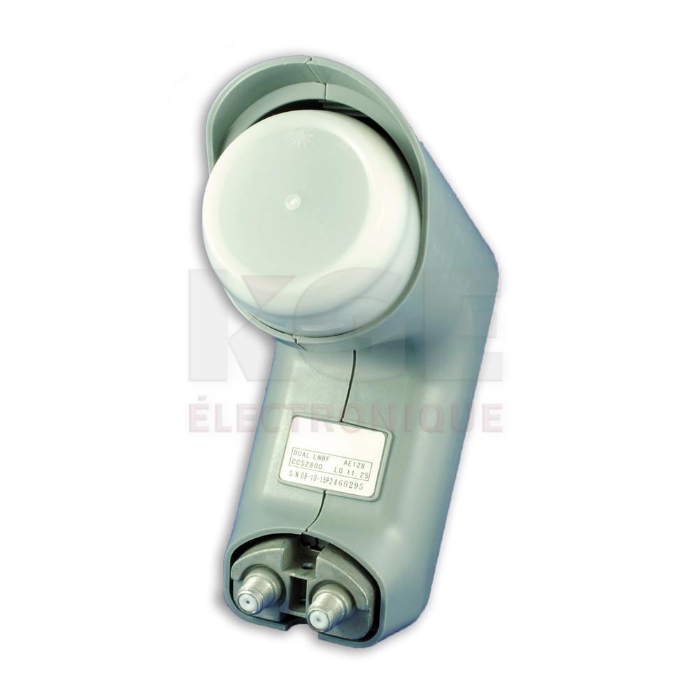 LNB Double pour Antenne Satellite Bell