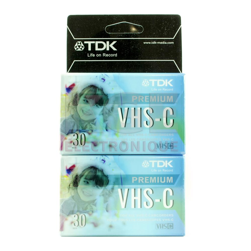 2-Pack TDK VHS Cassettes