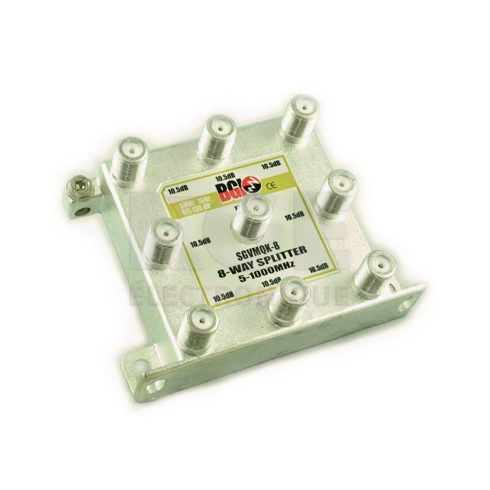 Diviseur Coaxial 8 Sorties 5-1000Mhz
