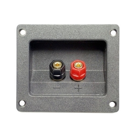 Bornier à Boutons en Plastique Plaqué Or Rectangulaire 3 1/8