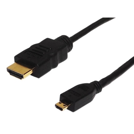 3ft Premium HDMI 1.4 Male to Type D Micro HDMI Male Cable