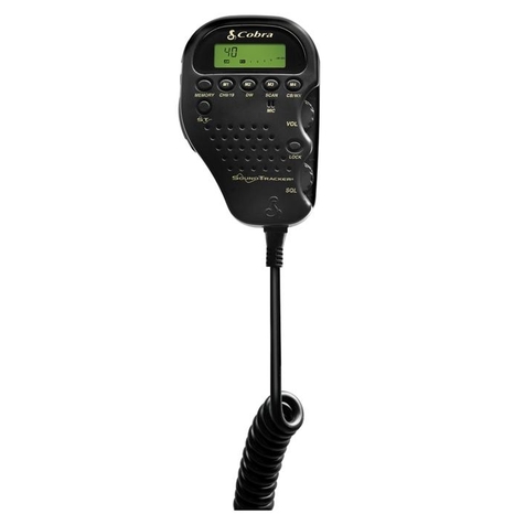 Cobra Compact/Remote Mount CB Radio