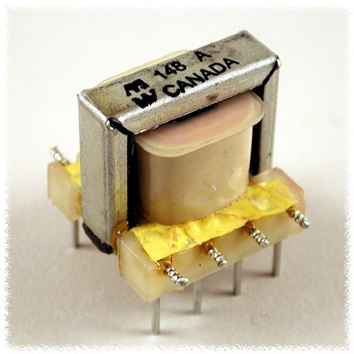 Transformateur Audio d'Entrée à Montage sur Panneau PC Primaire 200KOhms Secondaire 1000Ohms